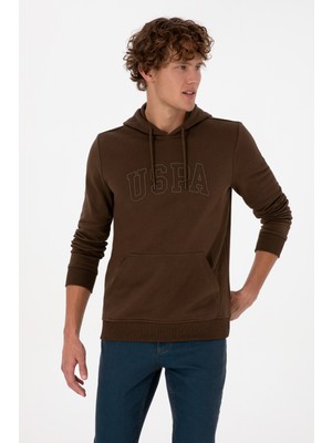 U.s. Polo Assn. Erkek Kahverengi Sweatshirt 50315663-VR029