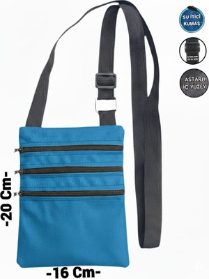 Sevbags Hac Umre Telefon Kart Kimlik Pasaport Günlük Çapraz Askılı Boyun Cüzdanı