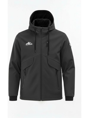 Sivaist Erkek Çocuk Gri Outdoor Su Itici Kapüşonlu Kaban – Rüzgar Geçirmez, Hafif ve dayanıklı