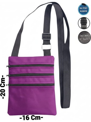 Sevbags Hac Umre Telefon Kart Kimlik Pasaport Günlük Çapraz Askılı Boyun Cüzdanı