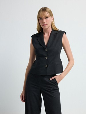 Adl Peplum Yelek C.antrasit 17943340003