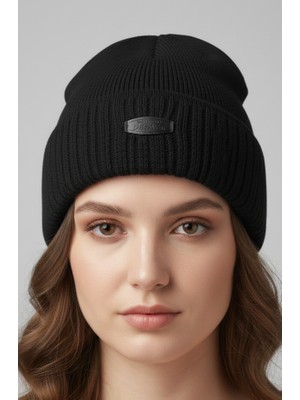 Balkonda Bere Astarsız Soğuktan Koruyucu Kalın Dokuma Unisex Mat Siyah