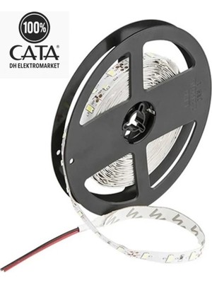 10 Çip Beyaz Iç Mekan Şerit LED Aydınlatma 5m, Şık ve Parlak Tasarım