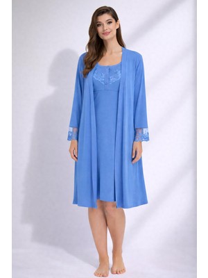 Ayyıldız 3927 Lohusa Gecelik Sabahlık Takım