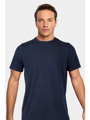 Jiber Erkek Premium Bambu Terletmeyen Hafif Kumaş T-Shirt