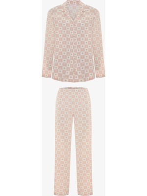 Penti Çok Renkli Soft Garden Pantolon Pijama Takımı