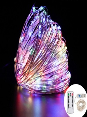 8 Modlu Rgb Peri LED Dekoratif Kumandalı 5 M, Renkli ve Şık Aydınlatma