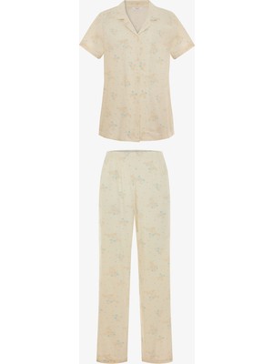 Penti Çok Renkli Serene Gömlek Pantolon Pijama Takımı