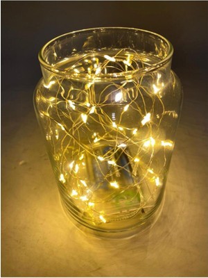 Parlak Peri LED Işık 5 Metre, Dekoratif ve Enerji Tasarruflu Aydınlatma