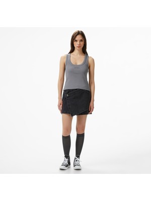 United4 Unıted4 Essentials Kadın Siyah Etek.syh