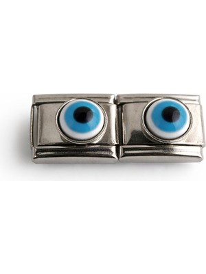 Poseidons Jewellery Nazar Boncuğu Figürlü Italyan Charm – Italyan Bileklik Uyumlu