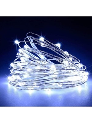 Beyaz Renk 3 Metre LED Dekoratif Aydınlatma, Şık ve Parlak Atmosfer