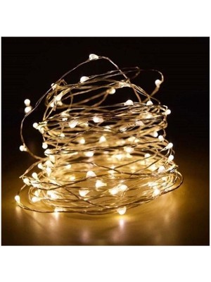 10 Metre Renkli Peri LED Işık Seti, Oda Dekorasyonu ve Aydınlatma