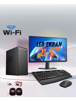 Dagmor BN2015062 Intel I5 4 16GB Ram 240GB SSD 21.5'' Ekran Full Set Masaüstü Bilgisayar