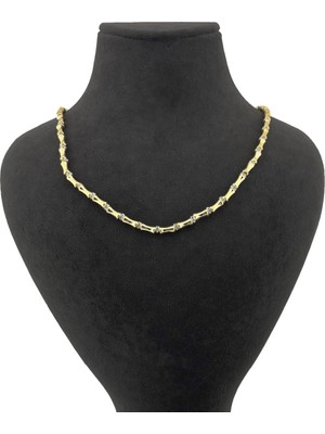 Glossy Jewelery Gold Leyla Avukat Serenay Kolye