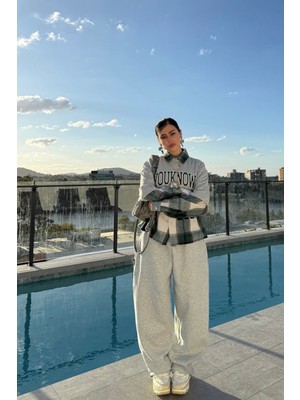 BSBSPOR Ayalanabilir Paçalı Ister Bol Ister Dar Eşofman Altı Gri / Siyah / Antrasit Erkek&kadın Ultra Bol