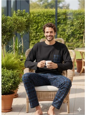 Sude Erkek Uzun Kol Pijama Takımı