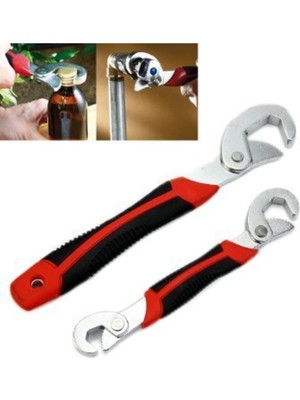 Depolife Snap N Grip Akıllı Anahtar Boru Musluk Vida Sökme Takma Pense Ford Ingiliz Anahtarı