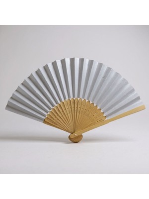 MydesignsK G Kağıt Yelpaze Beyaz
