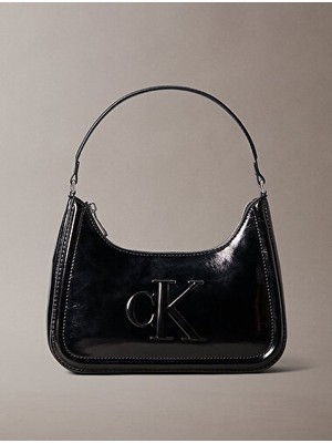 Calvin Klein Kadın Ck Bold Metalik Omuz Çantası