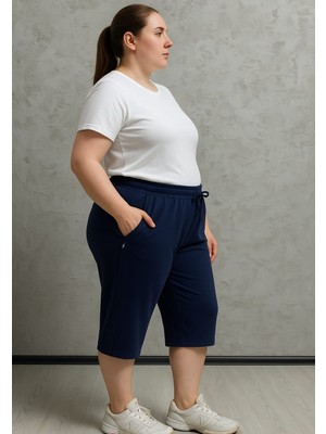 Quits Kids QKBYN-2325-BATTAL Beden Bayan Düz Kapri