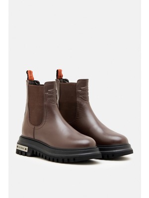 Harley Davidson 026Z100031 Mourır Kahverengi Deri Kadın Bot