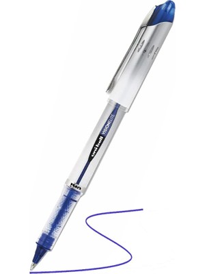 Uni-Ball Pilot Kalem UB-200 Vision Elite 0.8mm 1 Adet Uniball Pilot Kalem 0.8 mm Roller Uçlu Pilot Kalem Ince Uçlu Likit Mürekkep