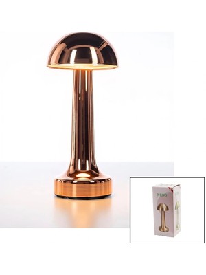 Timion Mantar Masa Lambası Dokunmatik - Renkli USB Şarjlı 3 Fonksiyonlu 5W - 50-60hz (5148)