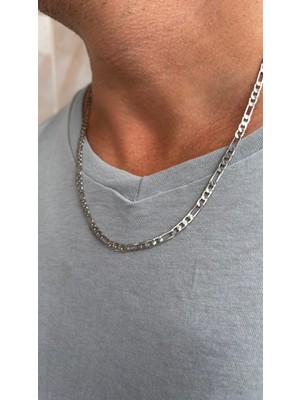 Glossy Jewelery Gümüş - Erkek Zincir Kolye