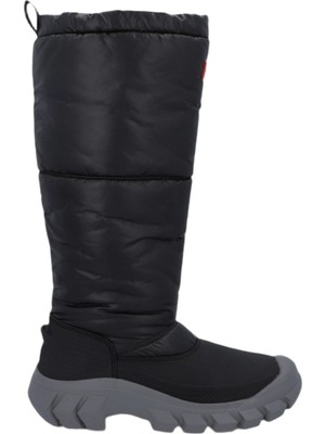 Hunter Glacier Termal Kadın Siyah Uzun Kar Botu Kadın Siyah Uzun Kar Botu Hfrw0009252-Bcm
