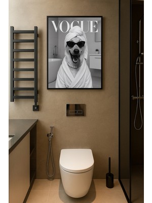 Koi Art Design Siyah Çerçeveli Tek Parça Modern Temalı Yüksek Kalite Uv Basklı Tablo