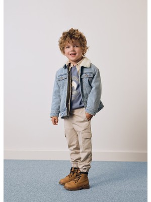 Mango Erkek Bebek Kürklü Ceket