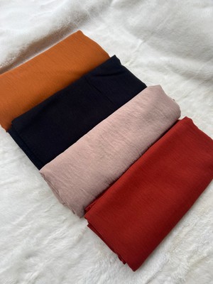 Shalby Tesettür Kadın Pamuk Cazz Şal 4lü Set