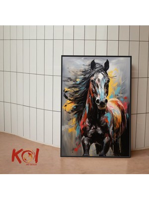 Koi Art Design Karışık Temalı Tek Parça Modern Tasarımlı Yüksek Kalite Uv Basklı Mdf Tablo