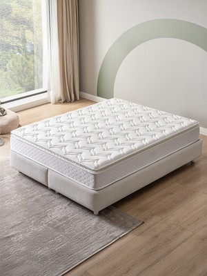 Homefy Nova 28 cm Ortopedik Yaylı Yatak – Üstün Konfor ve Sade Tasarım