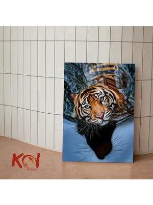 Koi Art Design Karışık Temalı Tek Parça Modern Tasarımlı Yüksek Kalite Uv Basklı Mdf Tablo