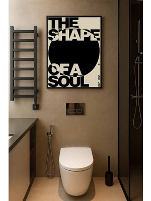 Koi Art Design Siyah Çerçeveli Tek Parça Modern Temalı Yüksek Kalite Uv Basklı Tablo