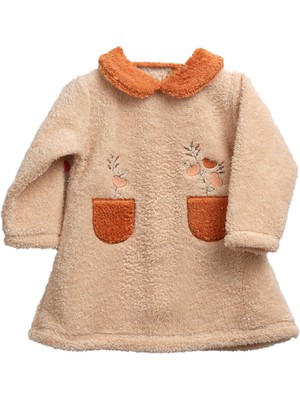 Modanino Kız Bebek Peluş Elbise 6-36 Ay 12473