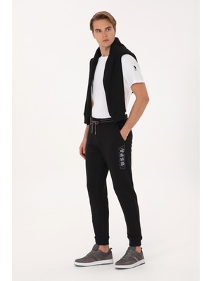 U.s. Polo Assn. Erkek Siyah Eşofman Altı 50316373-VR046