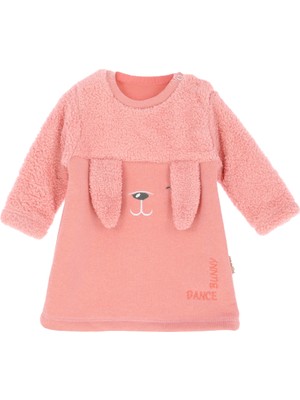 Modanino Kız Bebek Peluş Elbise 6-12AY 12474
