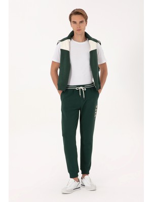 U.s. Polo Assn. Erkek Koyu Yeşil Eşofman Altı 50316373-VR079