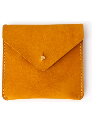 Mimas Design Envelope Mini Cüzdan  El Yapımı  Deri