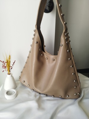 Vivazzaluxe Vintage Model Deri Büyük Boy Kadın El, Kol, Omuz Çanta