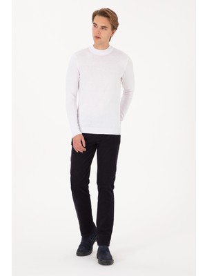 U.s. Polo Assn. Erkek Lacivert Pantolon (Kanvas-Chino) 50310367-VR033