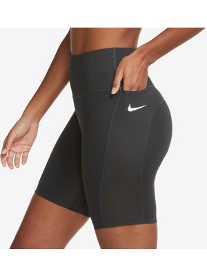 Nike Fast Women's 7 Running Yüksek Belli Şort Tayt Antrasit CZ9165-070