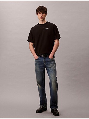 Calvin Klein Erkek Sırt Baskı Detaylı T-Shirt