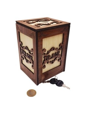 İlkyaz Fashion Ahşap mdf Tip Box Kutusu