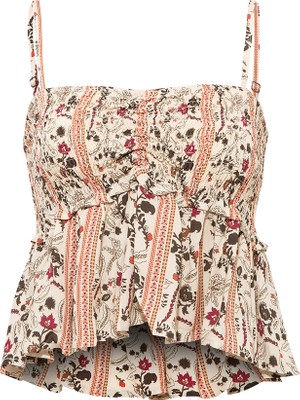 F21 Büzgü Detaylı Bluz