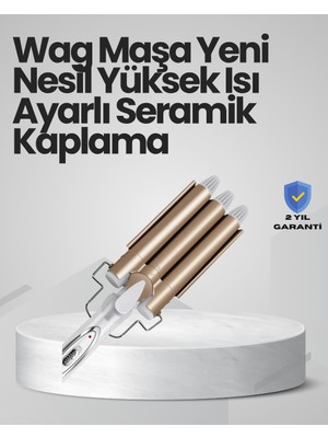 Hsc Bilişim Bukle Saç Maşası – Kolay Kullanım, Sağlıklı Bukleler Yüksek Isılı