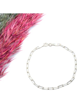 Canka Ataç Model Gümüş Bileklik